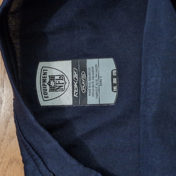 Men's NFL Reebok Play Athletic Tee Size 2XL Chicago Bears - Picture 2 of 3